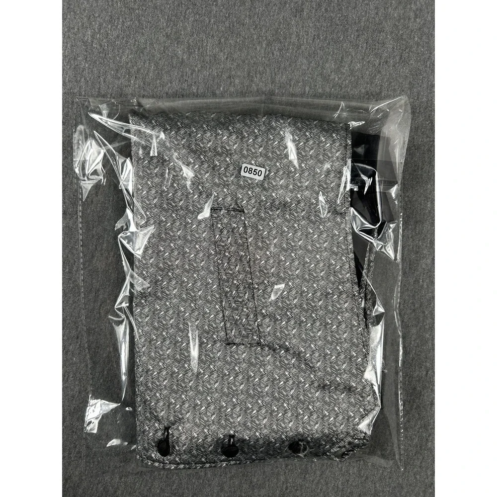 Wah Maker Frontier Clothing Silver Patterned‎ Vest Made In USA Size XL